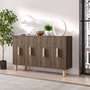 Hanah Home Consola Tiger - Walnut
